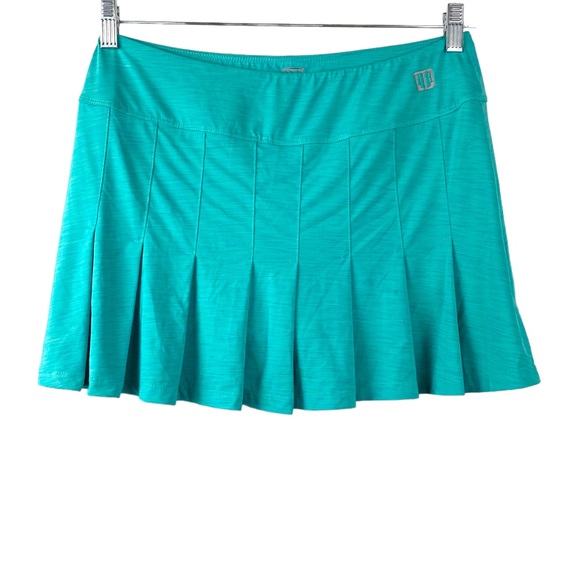 EleVen by Venus Williams Pleated Skort Heather Green - Picture 1 of 5